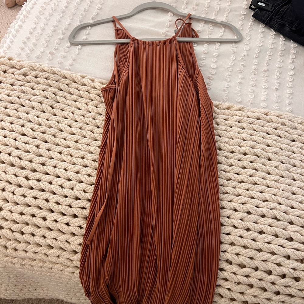 A New Day midi high-neck dress